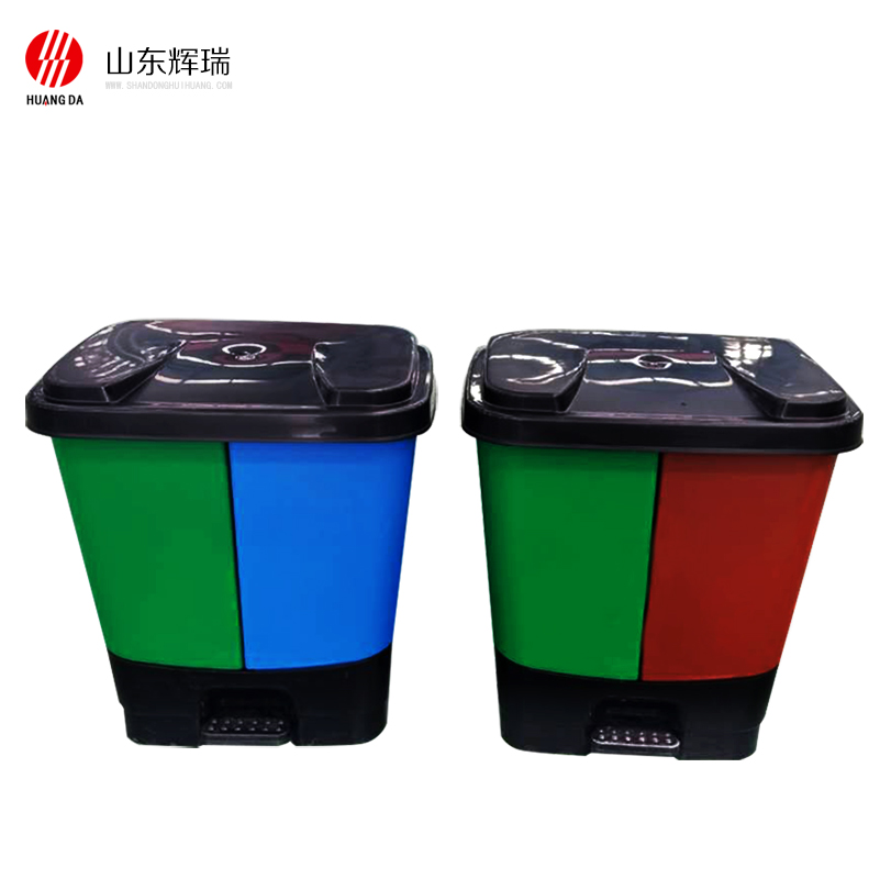新（xīn）品推（tuī）出：家用分類（lèi）垃圾桶，聚乙烯環保垃圾桶40升