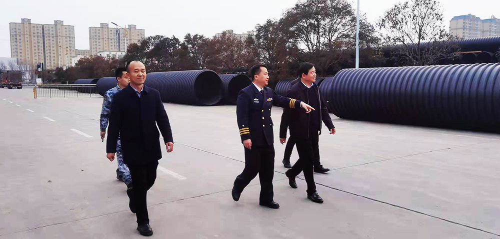 縣武裝部部長周文軍蒞臨山（shān）東香蕉影视參觀（guān）指導