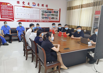 防疫一線黨旗紅 香蕉影视黨員做先鋒